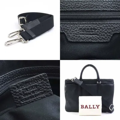 Pre-owned Bally Black Leather Handbag Shoulder Bag ()