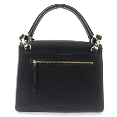Pre-owned Bally Black Leather Handbag Shoulder Bag ()
