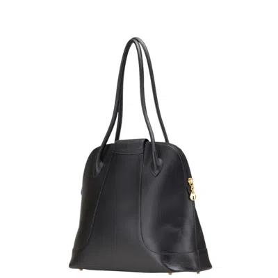 Pre-owned Bally Black Leather Handbag Tote Bag ()