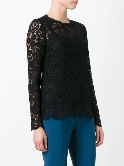 Shop Dolce & Gabbana Lace Blouse