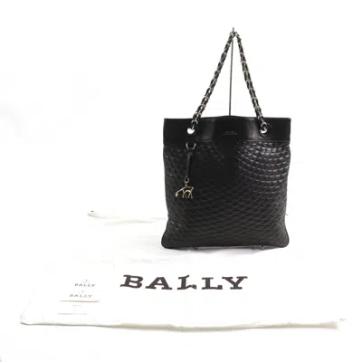 Pre-owned Bally Black Quilting Tote Bag ()