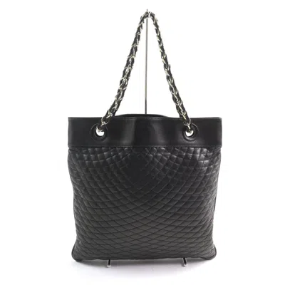 Pre-owned Bally Black Quilting Tote Bag ()