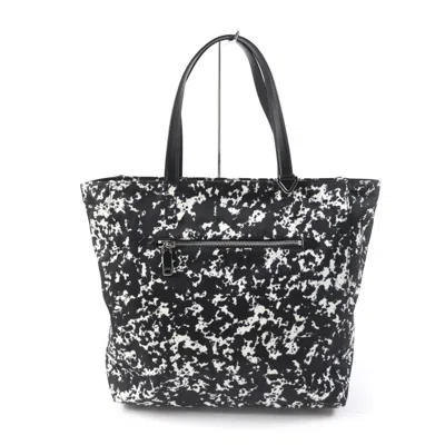 Pre-owned Bally Black White Tote Bag () In Multi