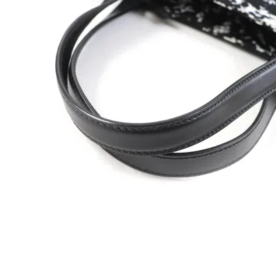 Pre-owned Bally Black White Tote Bag () In Multi