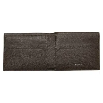 Pre-owned Bally Brown Leather Bill Wallet (bi-fold) ()
