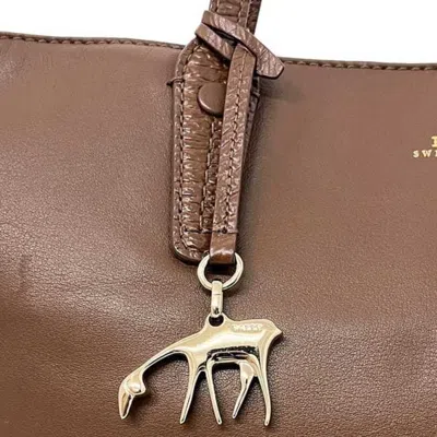Pre-owned Bally Brown Leather Tote Bag ()
