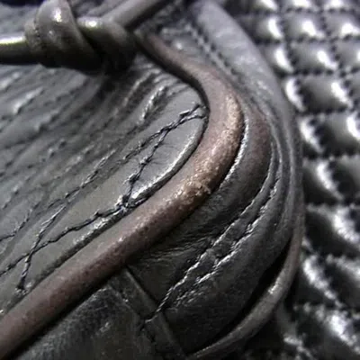 Pre-owned Bally Dark Brown Leather Backpack Handbag Shoulder Bag ()