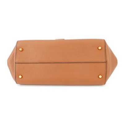 Pre-owned Bottega Veneta Camel Leather Shoulder Bag () In Brown