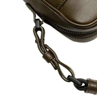 Pre-owned Bottega Veneta Green Khaki Pouch Shoulder Bag () In Multi