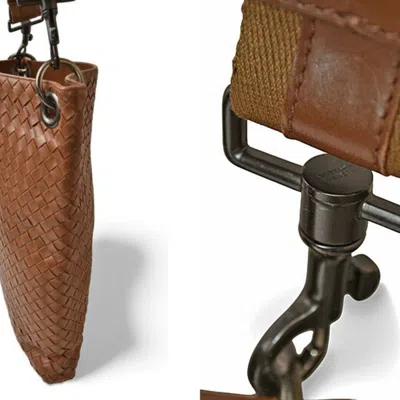 Pre-owned Bottega Veneta Intrecciato Brown Intrecciato Shoulder Bag ()