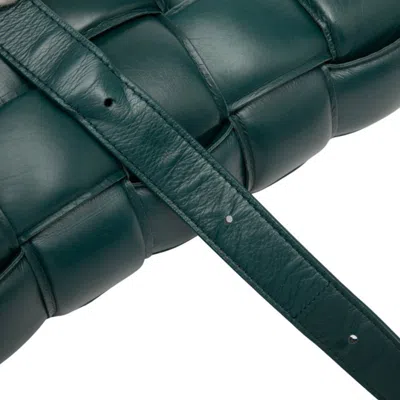 Pre-owned Bottega Veneta Intrecciato Green Intrecciato Shoulder Bag ()