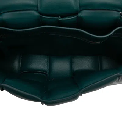 Pre-owned Bottega Veneta Intrecciato Green Intrecciato Shoulder Bag ()