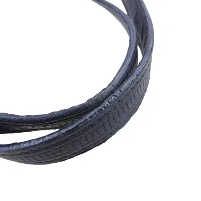 Pre-owned Bottega Veneta Intrecciolusion Blue Nylon Tote Bag ()