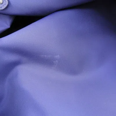 Pre-owned Bottega Veneta Intrecciolusion Blue Nylon Tote Bag ()