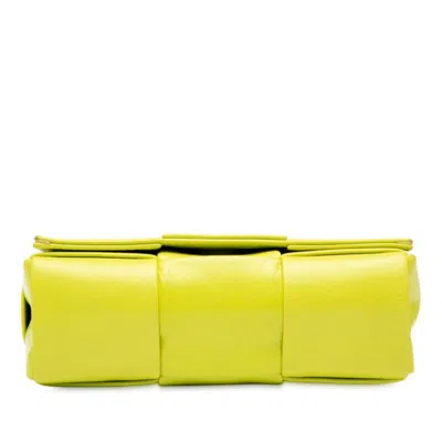 Pre-owned Bottega Veneta Light Green Leather Shoulder Bag ()