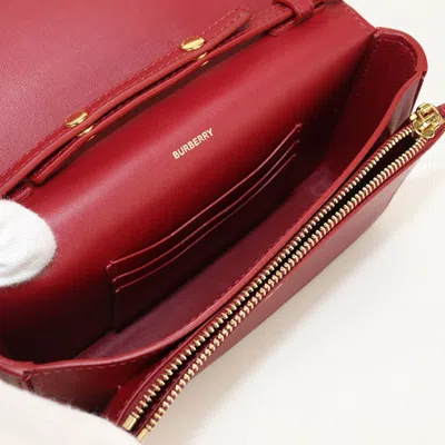 Pre-owned Burberry Beige Cotton Leather Shoulder Bag () In Sand