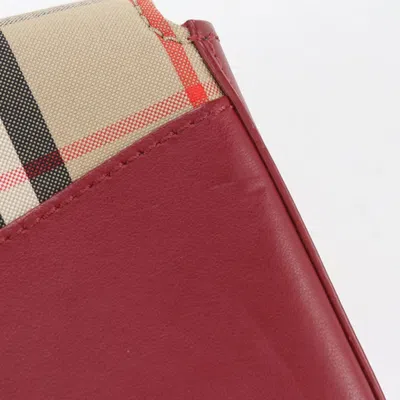 Pre-owned Burberry Beige Cotton Leather Shoulder Bag () In Sand