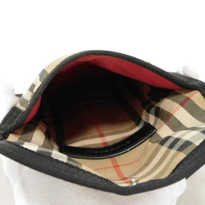 Pre-owned Burberry Beige Cotton Pochette Shoulder Bag () In Sand