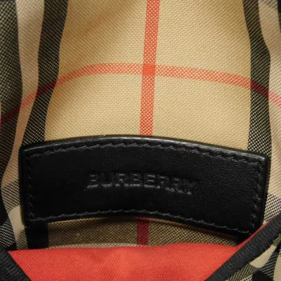 Pre-owned Burberry Beige Cotton Pochette Shoulder Bag () In Sand