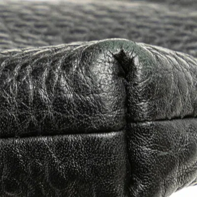 Pre-owned Burberry Black Leather Pochette Shoulder Bag ()