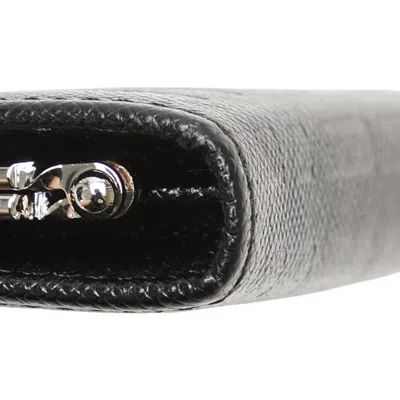 Pre-owned Burberry Black Pvc Leather Coin Purse/coin Case ()