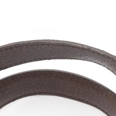 Pre-owned Bvlgari Beige Brown Canvas Leather Tote Bag () In Multi