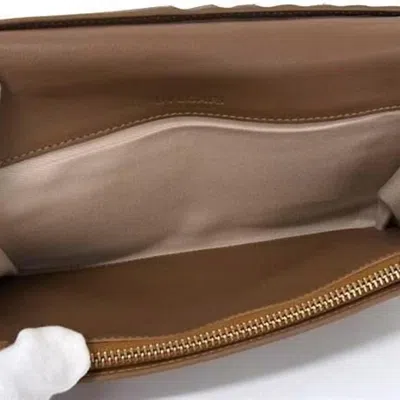 Pre-owned Bvlgari Brown Leather Long Wallet (bi-fold) ()