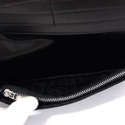 Pre-owned Cartier Black Leather Coin Purse/coin Case ()