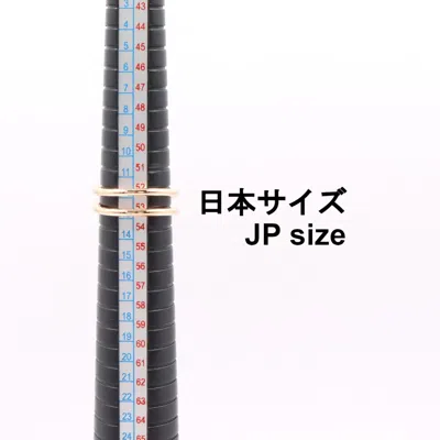 Pre-owned Cartier Gold Clear Band Ring ()