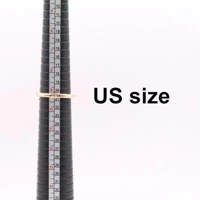 Pre-owned Cartier Gold Clear Pink Gold (18k) Band Ring ()