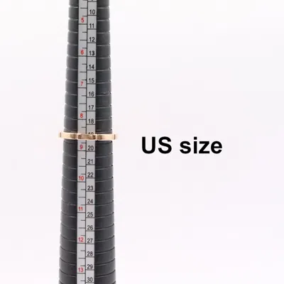 Pre-owned Cartier Gold Pink Gold (18k) Band Ring ()