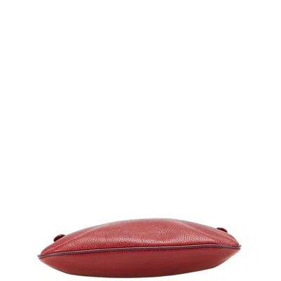 Pre-owned Cartier Red Color Leather Shoulder Bag ()