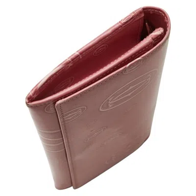 Pre-owned Cartier Pink Long Wallet (bi-fold) ()