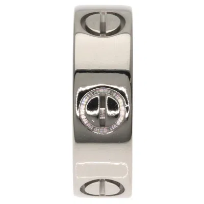 Pre-owned Cartier White Gold White Gold (18k) Band Ring ()