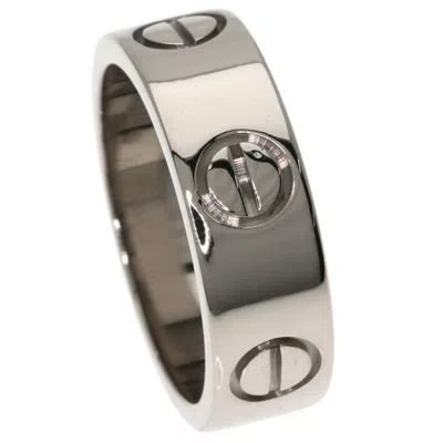 Pre-owned Cartier White Gold White Gold (18k) Band Ring ()