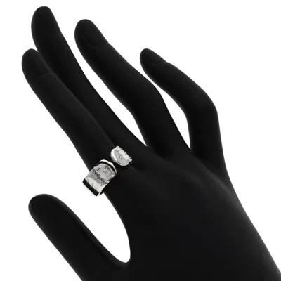 Pre-owned Cartier White Gold White Gold (18k) Band Ring ()