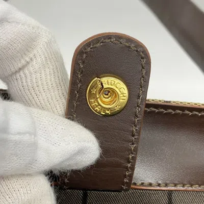 Pre-owned Celine Beige Brown Canvas Tote Bag () In Multi