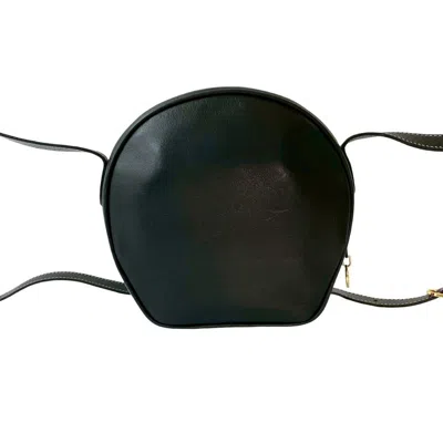 Pre-owned Celine Black Leather Pochette Shoulder Bag ()