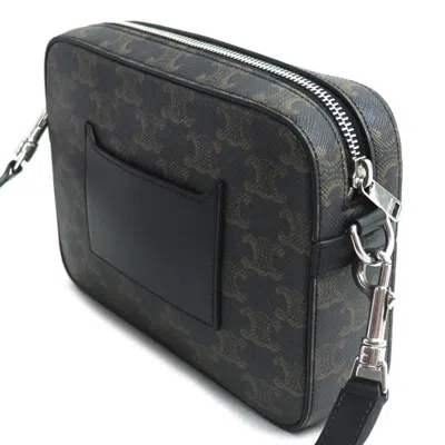 Pre-owned Celine Black Pvc Leather Shoulder Bag ()