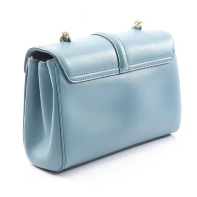 Pre-owned Celine Blue Leather Shoulder Bag ()