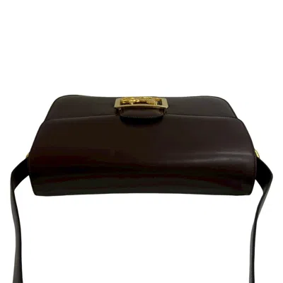 Pre-owned Celine Brown Leather Pochette Shoulder Bag ()