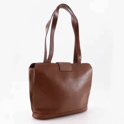 Pre-owned Celine Brown Leather Tote Bag ()