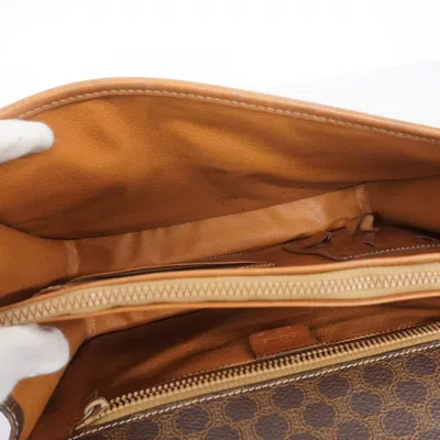 Pre-owned Celine Brown Pvc Clutch Bag ()
