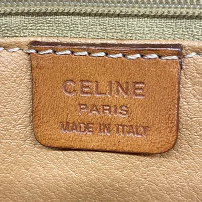 Pre-owned Celine Brown Pvc Clutch Bag ()