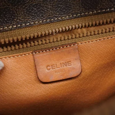 Pre-owned Celine Brown Pvc Clutch Bag ()