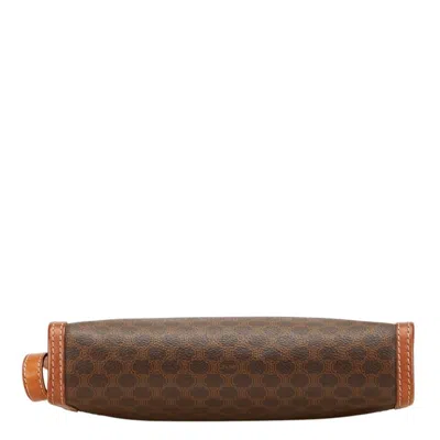Pre-owned Celine Brown Pvc Leather Clutch Bag ()
