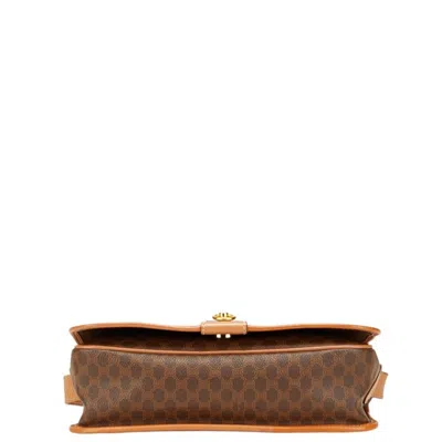 Pre-owned Celine Brown Pvc Leather Shoulder Bag ()