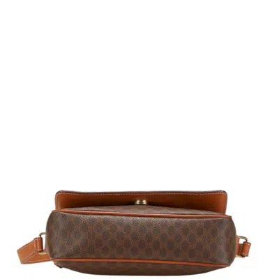 Pre-owned Celine Brown Pvc Leather Shoulder Bag ()