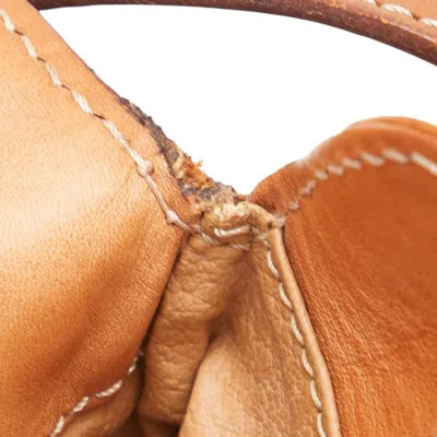 Pre-owned Celine Brown Pvc Leather Shoulder Bag ()