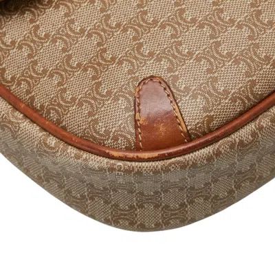 Pre-owned Celine Brown Pvc Leather Shoulder Bag ()